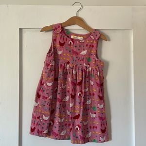 Mini Boden Corduroy Chicken Dress